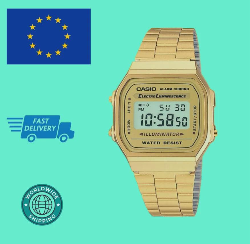 Casio gold vintage watch - Etsy 日本