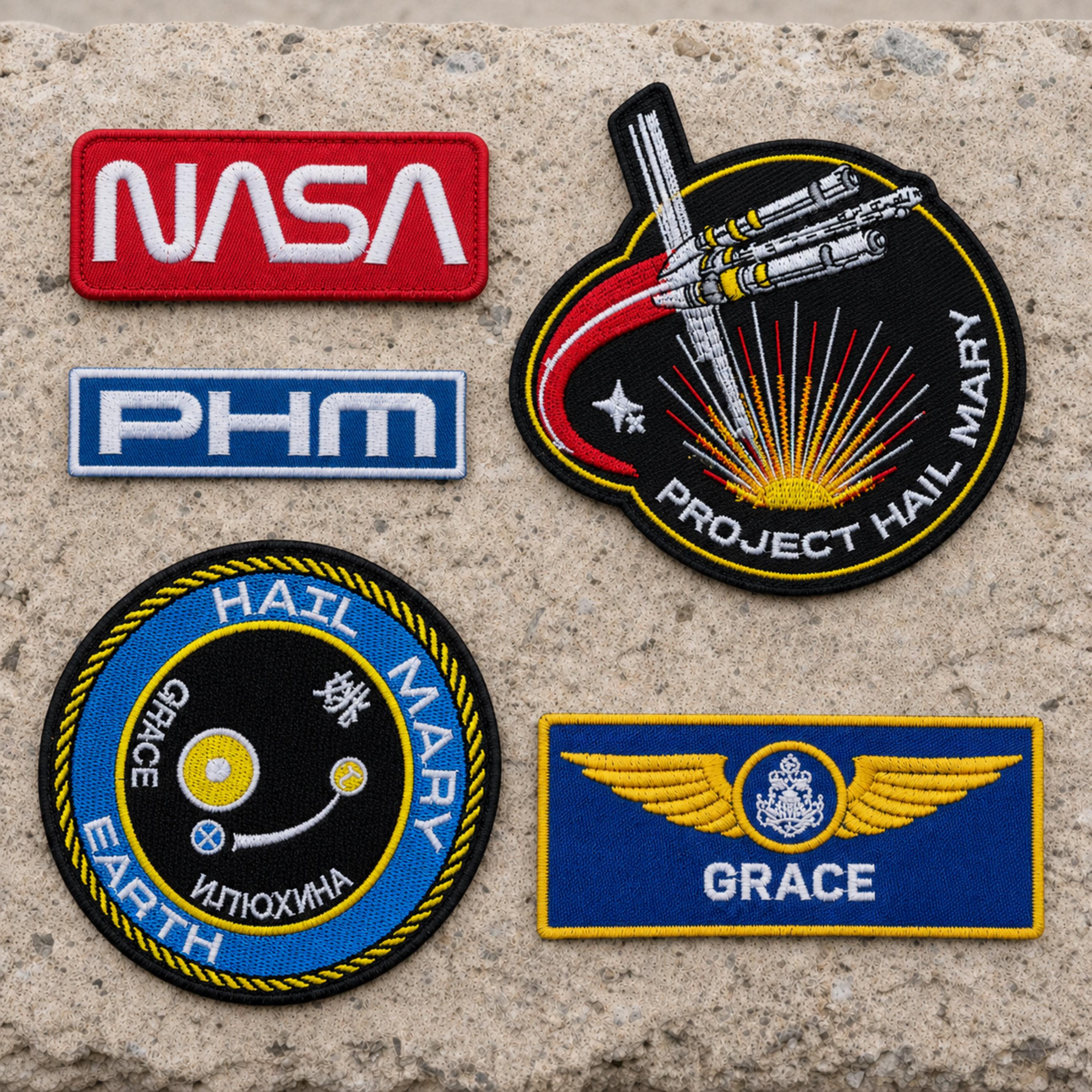 Hail Mary Project Patch - Etsy