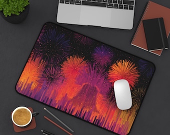 Tappetino da scrivania personalizzato in neoprene, 3 misure / Tappetino per mouse da gioco XXL antiscivolo per ufficio e postazione di lavoro domestica