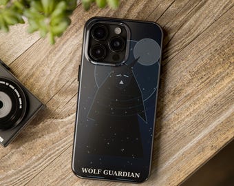 Cover per telefono Wolf Guardian / Cover anime Moonlit Celeste
