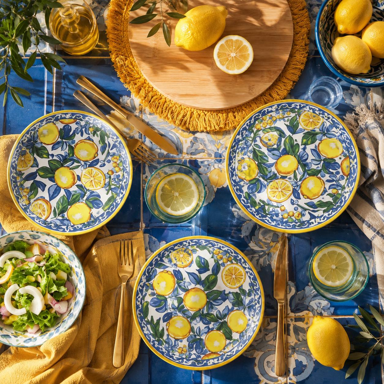 Lemon Dinnerware - Etsy