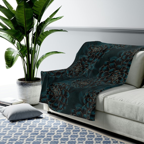 Dark turquoise blanket hotsell