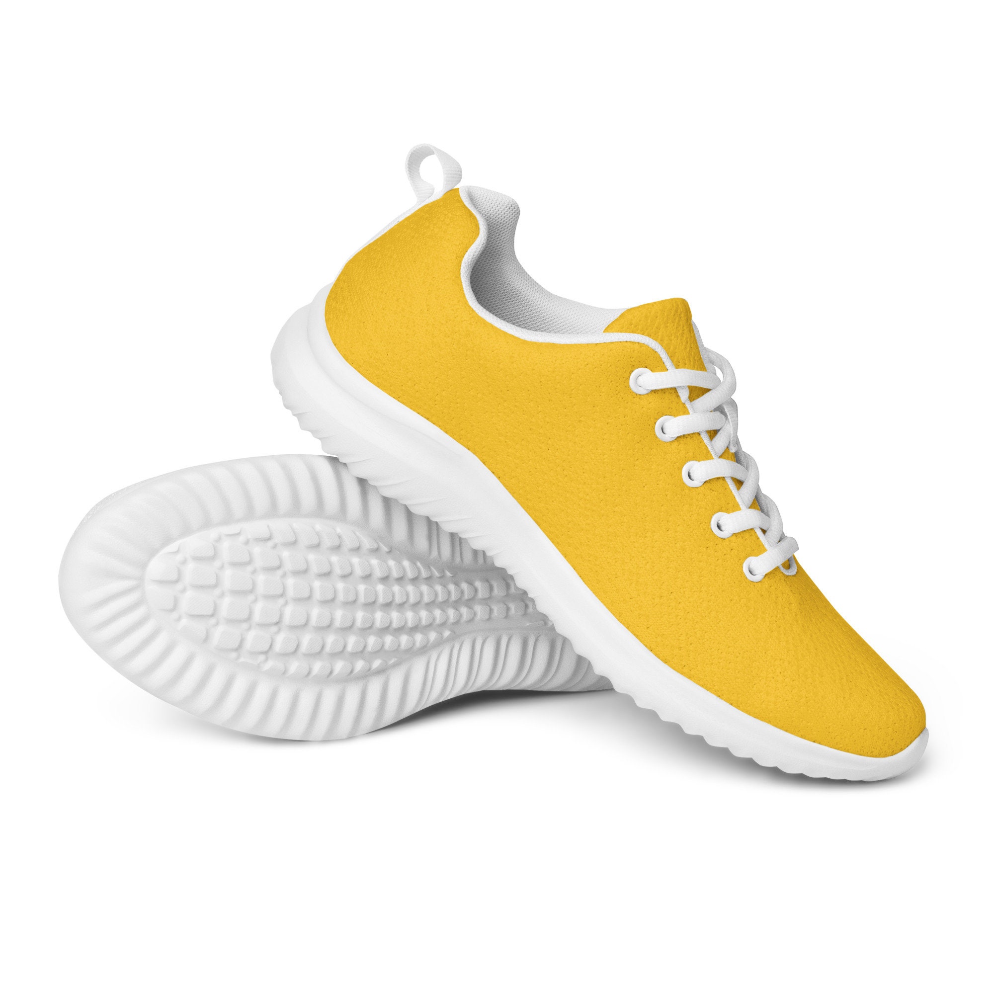 bright yellow women's sneakers