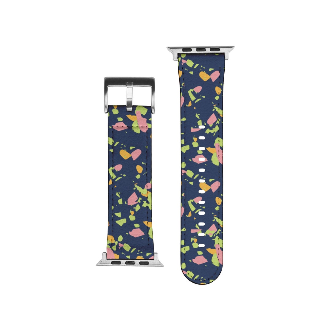 Spring Confetti Apple Watch Band, Abstract Design Watch Accessory