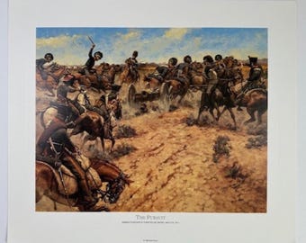 Keith Rocco "The Pursuit" Signed and Numbered Print 54/500 Unframed