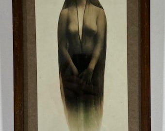 Kaloma "Josephine Earp" Photogravure, Frame: 14 1/2 x 7 1/2 in.
