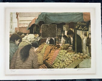 Harold Altman Fruit Stand 19x 25.25”