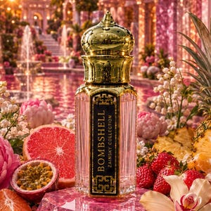 Bombshell Attar Oil | Luxury Fruity Floral Perfume | Long Lasting Alcohol Free Unisex Fragrance