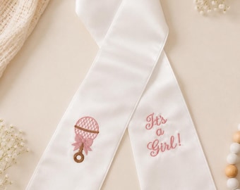 Fascia per neonati personalizzata con monogramma: decorazione personalizzata per la cameretta, ricordo fatto a mano.