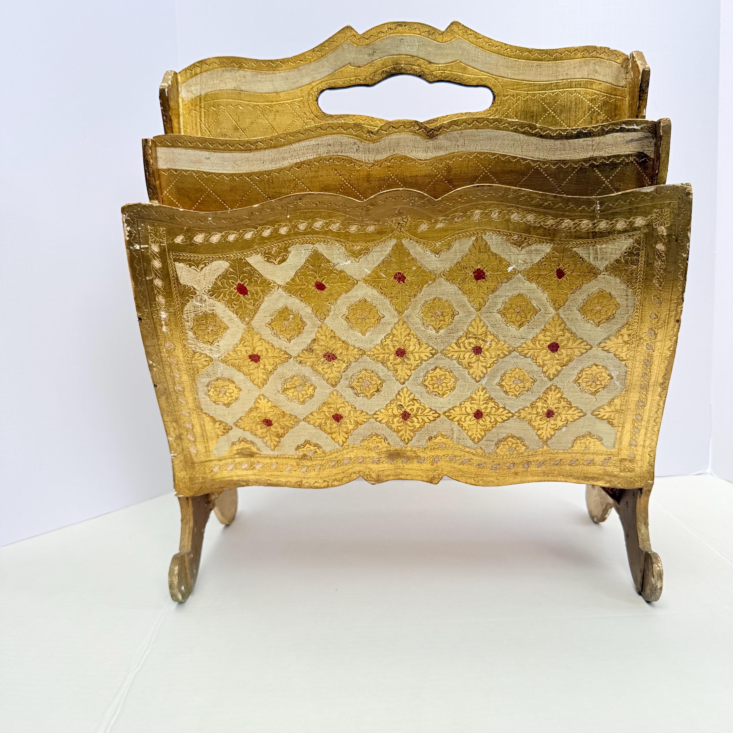 Vintage Magazine Rack - Etsy