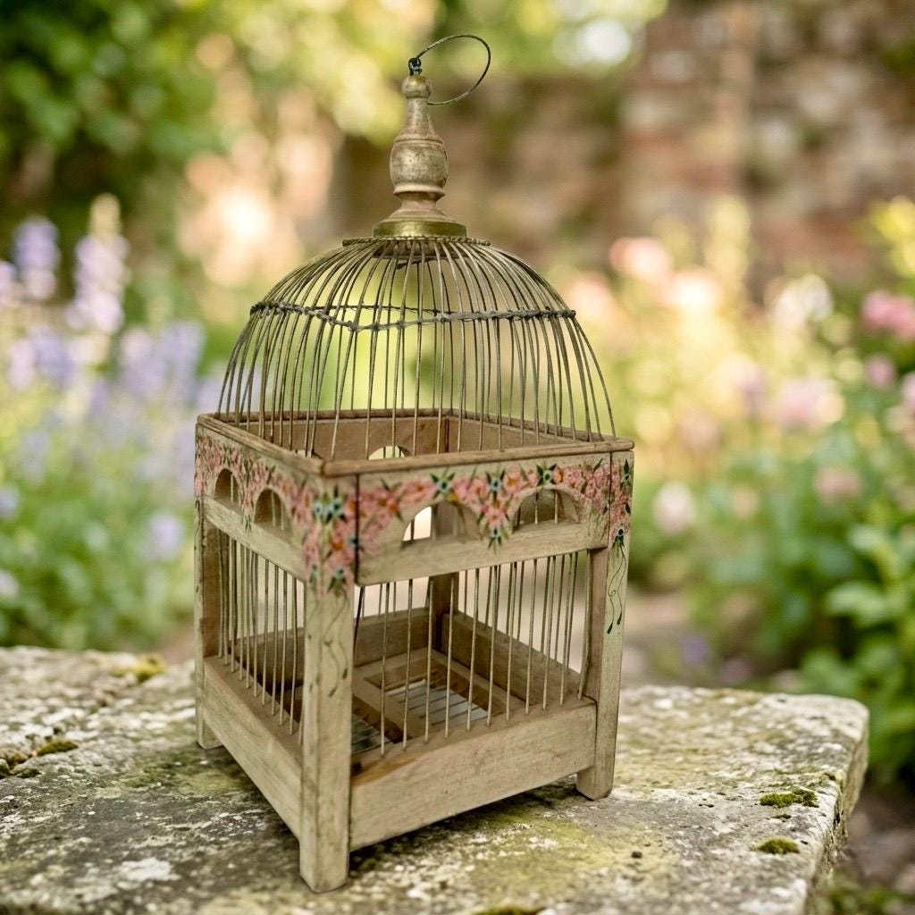 アンティークの鳥かご - Etsy 日本