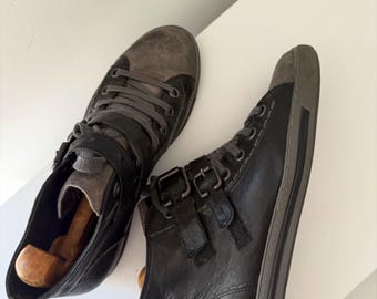 Paul Green München Premium Lederschuhe Made in Austria Schwarz Gr. 40