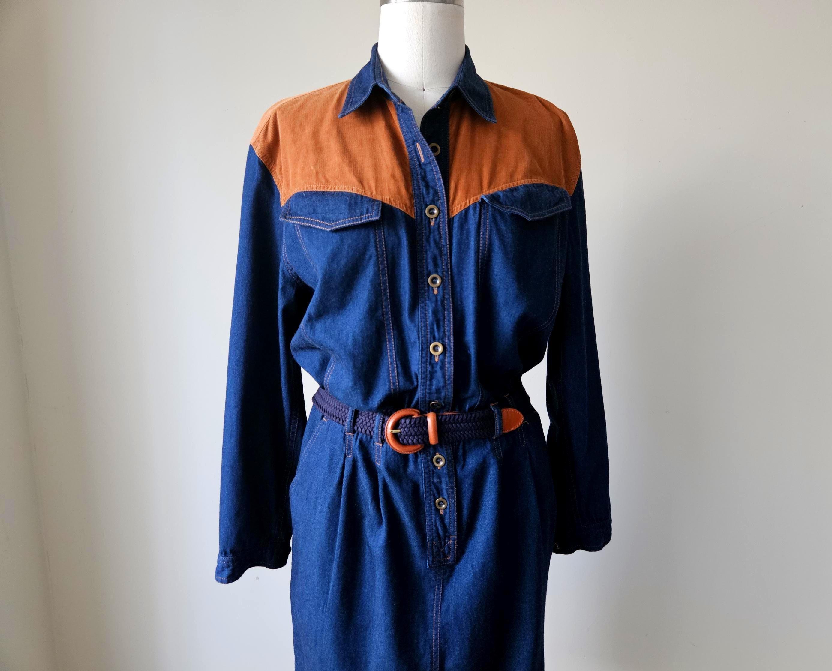 Liz Claiborne Denim Dress - Etsy