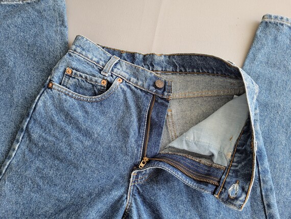 1980s LEVIS 508 Orange Tab Denim Jeans Made in US… - image 5