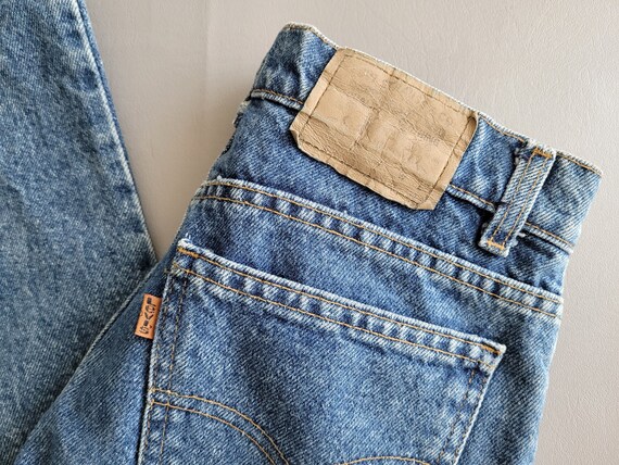 1980s LEVIS 508 Orange Tab Denim Jeans Made in US… - image 2