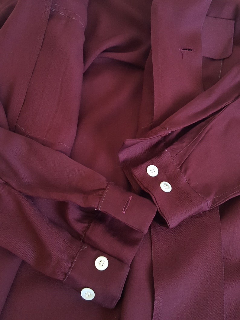 50s GABARDINE CASUALS Men/'s Rayon Shirt