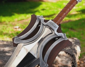 Handmade HeMan Power Sword, Master of the Universe Fantasy Sword, Hand Forged Heman Sword With Wall Mount