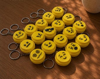 Clicker Keychain | Fidget Keychain for Stress Relief | 3D Printed Clicker | ADHD Fidget | Keyboard Switch Keychain