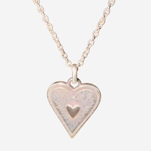 Brighton Red Heart Necklace | Romantic Coquette Valentine Cottage Chic Jewelry image 3