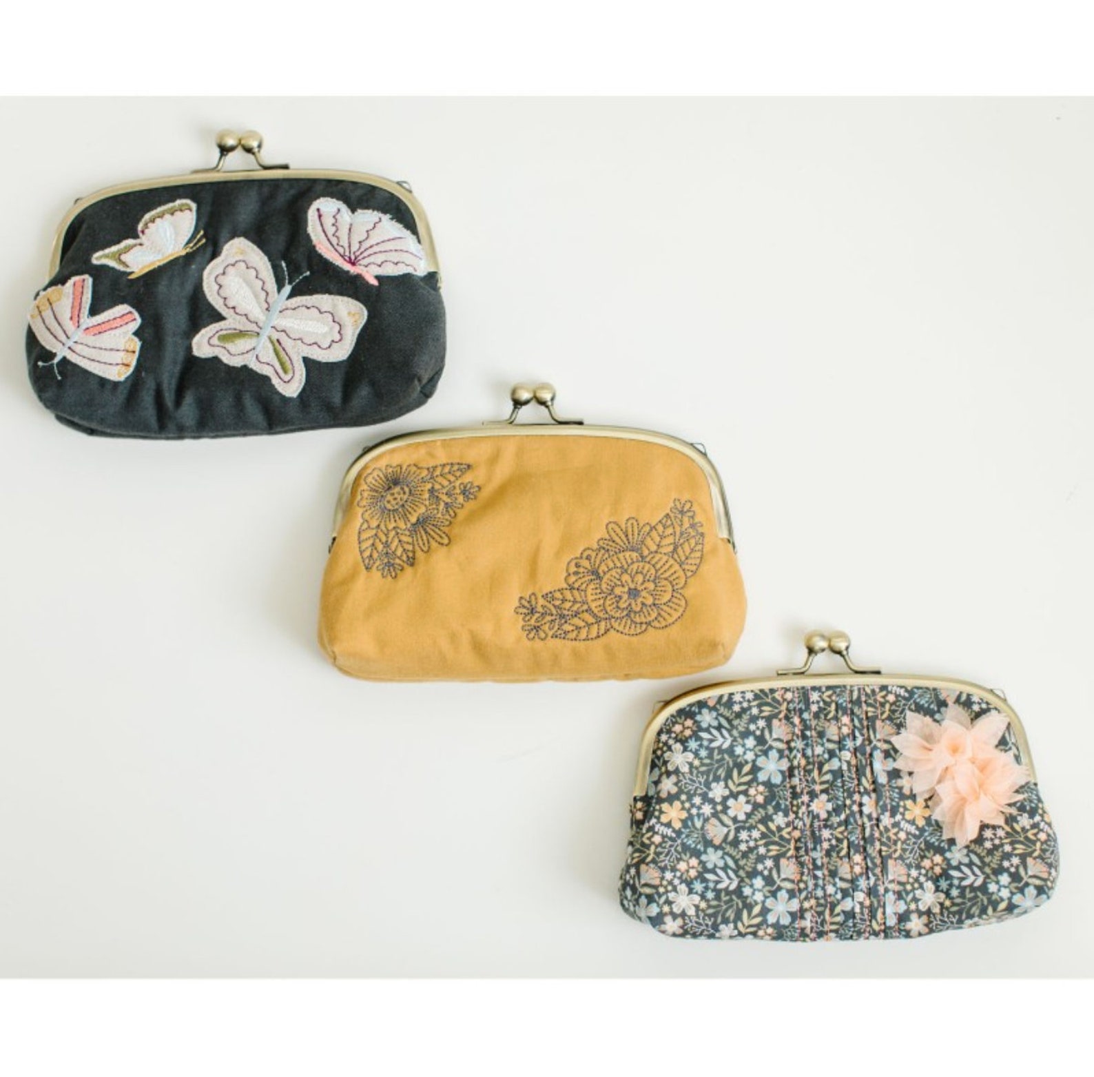 Kimberbell Designs Embroidery CD Clasp Purse Clasp Purse Etsy