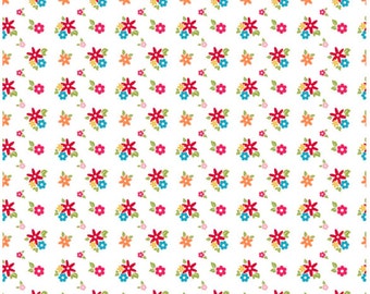 Fine & Dandy petali bianco - 1 yarda Cut - Riley Blake disegni - C4365 - tessuto di cotone - Quilting Fabric