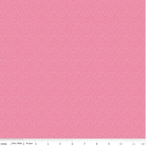 Hashtag Small Hot Pink - 1 Yard Cut - C110 Hot Pink - Riley Blake Designs - Cotton Basic - Quilting Fabric