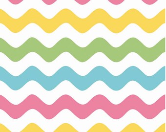 Wave Girl by Riley Blake Designs 1 Yard Cut - Wave Fabric