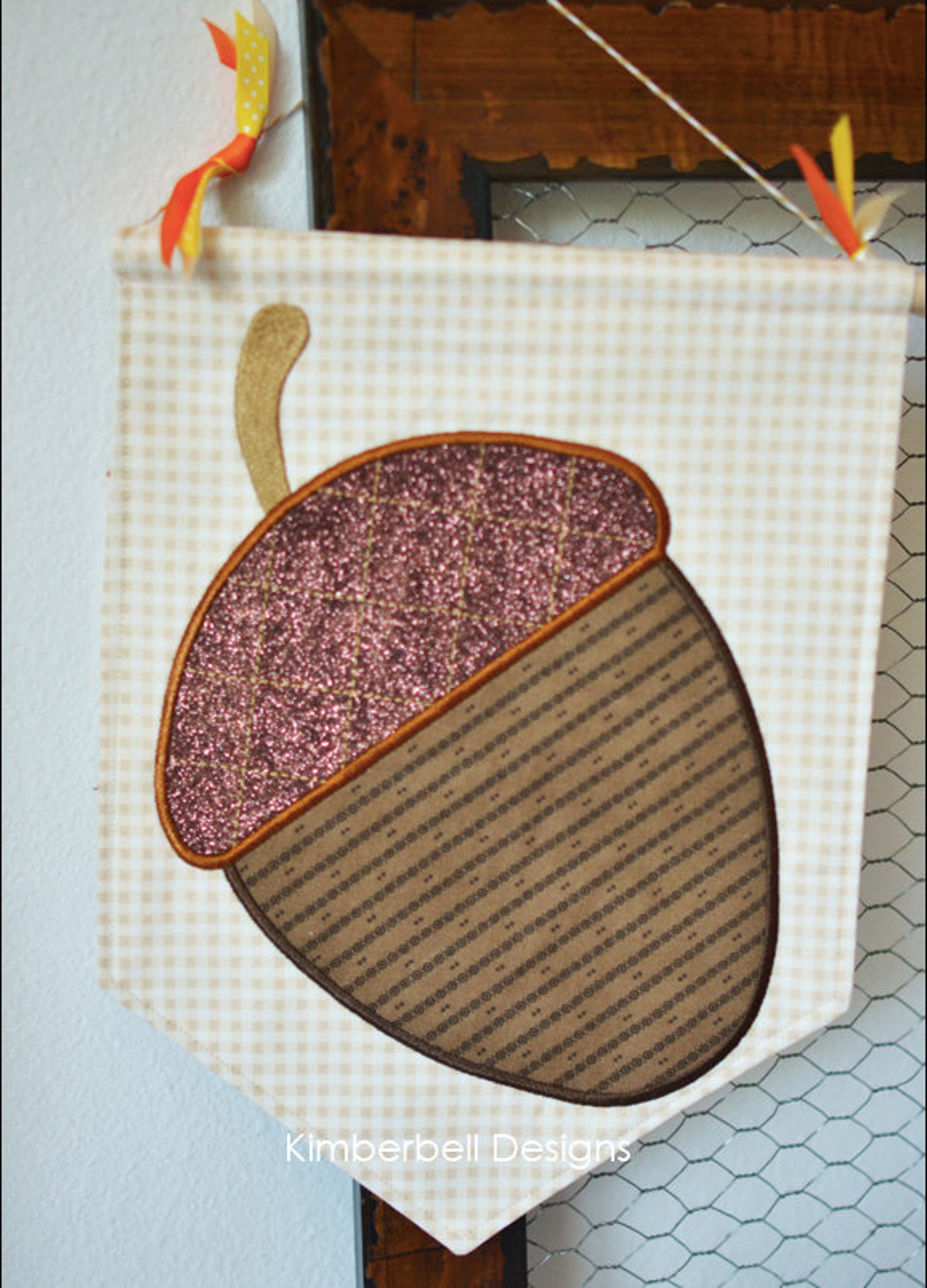 Kimberbell Pennants and Banners Embroidery Machine Happy Etsy