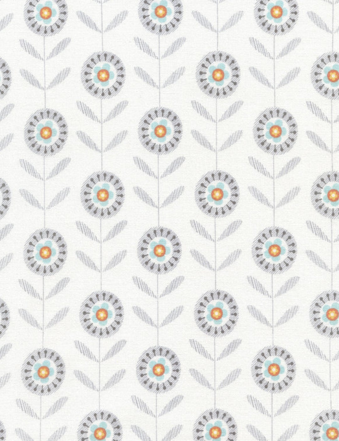 Floral Fabric - 1 Yard Cut - Timeless Treasure Fabric - Cotton Fabric ...