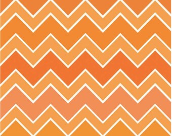 Chevron Blaze medio ombreggiato di Riley Blake Designs - 1 Yard Cut - Chevron Fabric