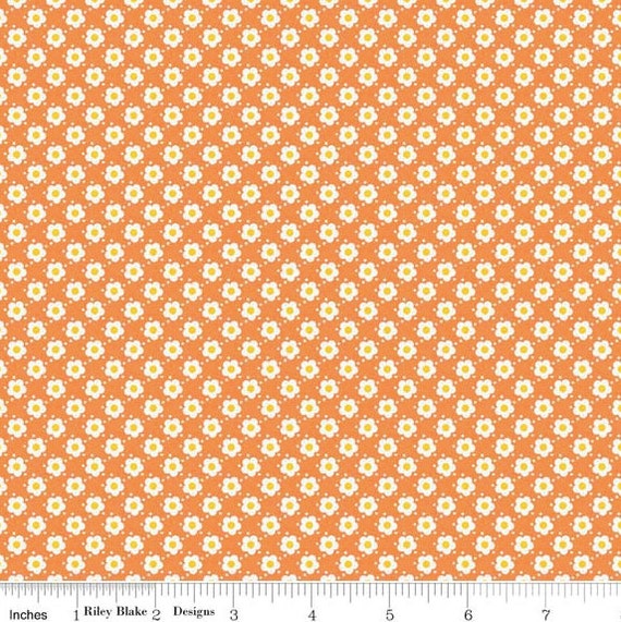 Daisy Orange Hello Sunshine By Lori Whitlock 1 Etsy