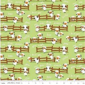 Harmony - Fabric Cut -  Riley Blake Designs - Farm Fabric - Cotton Fabric - Quilting Fabric - Sheep Fabric