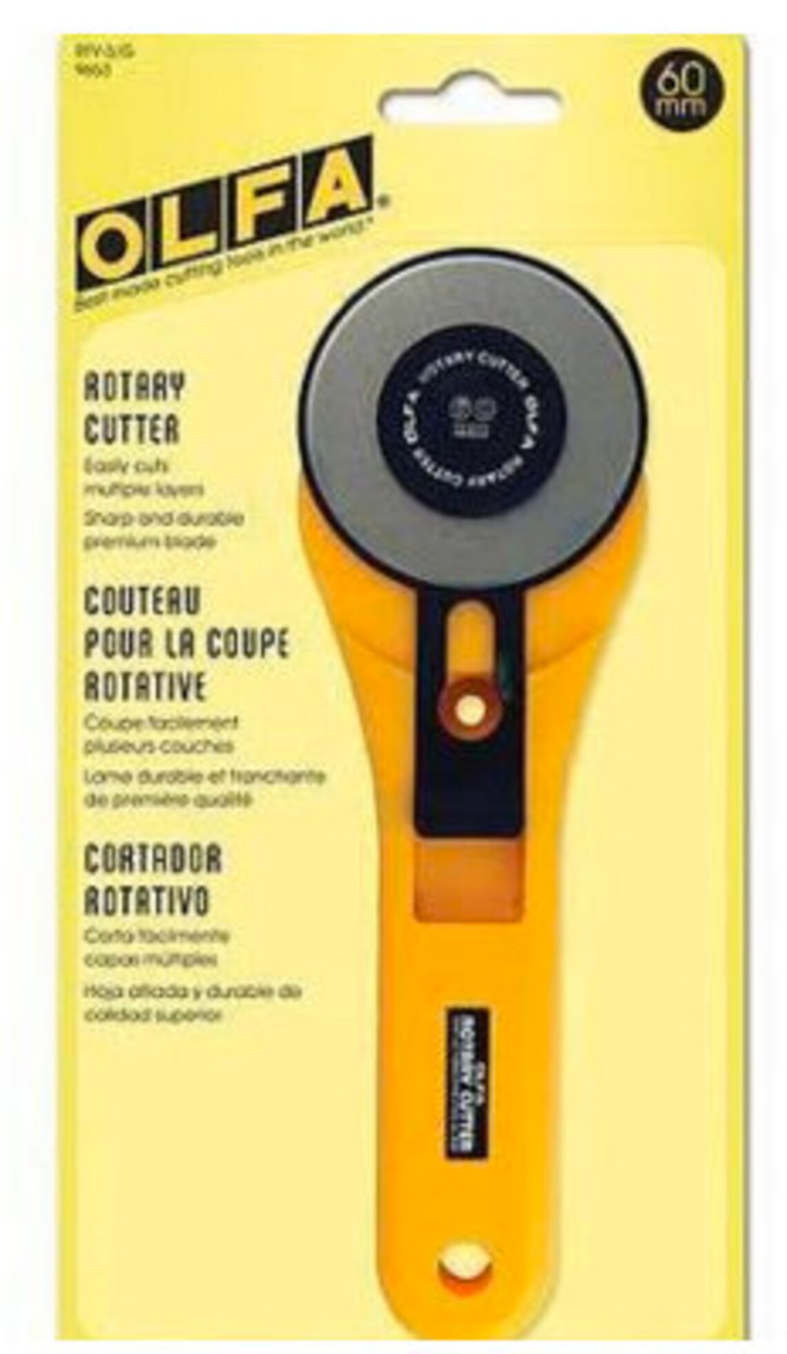 Rotary Cutter Olfa 60mm Fabric Cutter Etsy