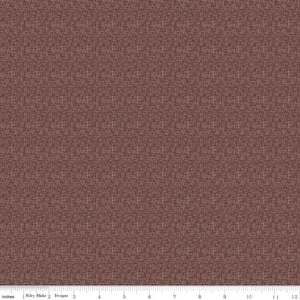 Hashtag Small Brown - 1 Yard Cut - C110 Brown Small - Riley Blake Designs - Cotton Basic - Quilting Fabric