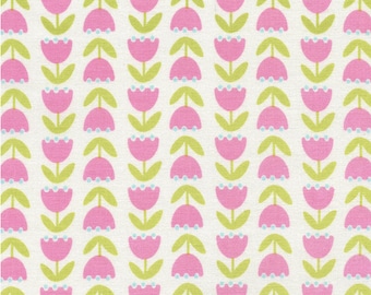 Tulips - 1 Yard Cut - Timeless Treasures - Cotton Fabric - Quilting Fabric