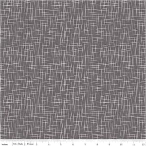 Hashtag Large Charcoal - 1 Yard Cut - C115 Charcoal - Riley Blake Designs - Cotton Basic - Quilting Fabric