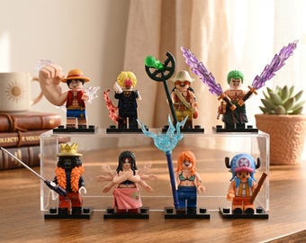 Straw Hat Crew Figures – Monkey D. Luffy, Zoro, Nami, Sanji, Chopper, Brook, Robin, Usopp