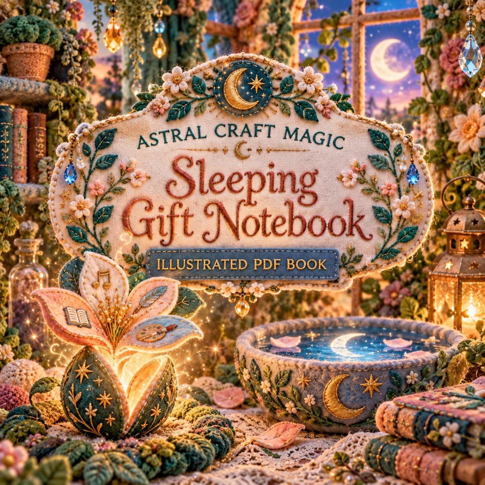 Sleep Guide.pdf Sleeping Gift Notebook | Personalized Illustrated PDF Book - Etsy France