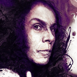 Ronnie Jame Dio Tribute Print, Ozzy Osborn, Elf, Heaven And Hell, Black Sabbath, Dio, Deep Purple, Heavy Metal, Open Edition Print image 1