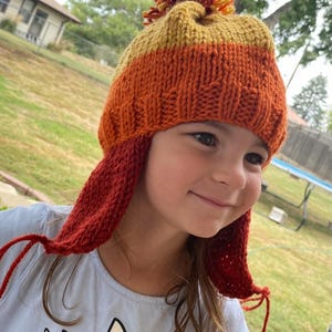 Handmade Jayne Cobb Firefly Hat Cranberry Earflaps Toddler/Kid Size