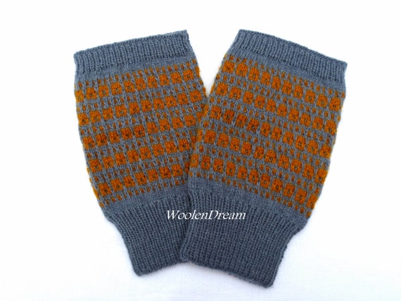 mens fingerless mitten gloves