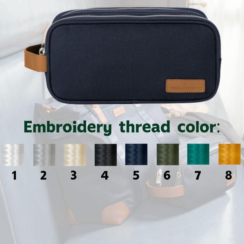 Brooks Brothers Toiletry Bag - Thumbnail 4