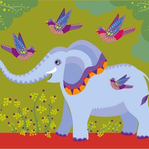 Children&#39;s print - Elephant