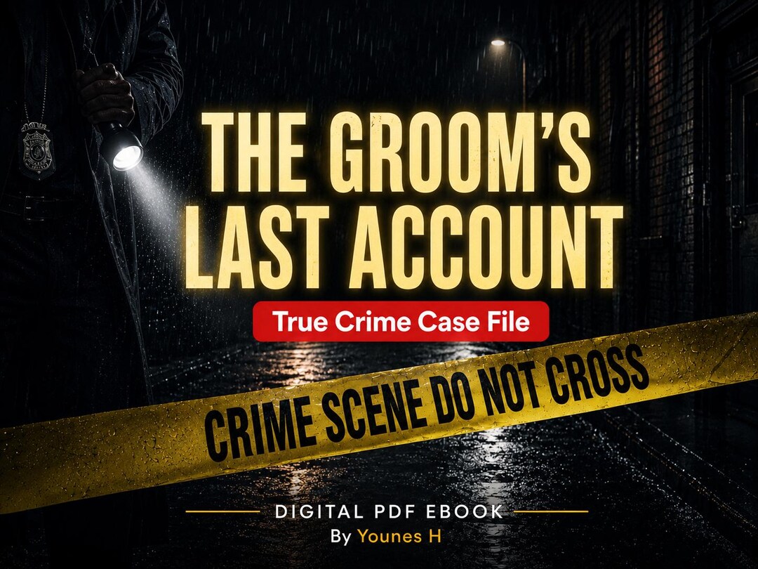 Printable True Crime Case File | Fictional Detective Mystery & Digital ...