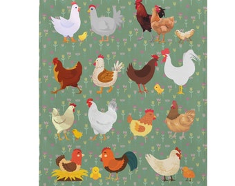 Plush Chicken Blanket