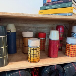 Grön Stanley-termos i vintagestil bild 8