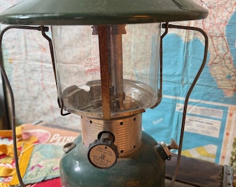 Vintage Coleman 228f lantaarn uit 1973