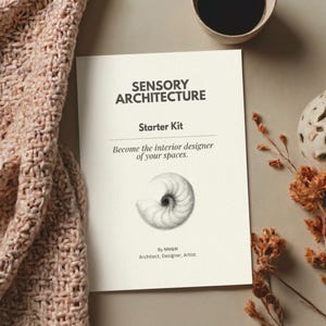 Sensory Architecture Starter Kit | Digital PDF Workbook & Guide, Mindful Decluttering, Space Planning, Nervous System Reset, Home Sanctuary
