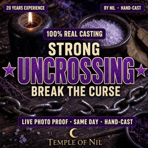 Uncrossing Spell Casting, Break Curse, Remove Hexes, Bad Luck Ritual (Same Day, Photo Proof)