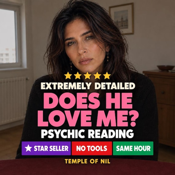 Does He Love Me Psychic Reading Same Hour | His True Feelings, Intentions, No Tools